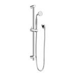 Load image into Gallery viewer, YORK SHOWER RAIL WITH METAL HAND SHOWER CHROME