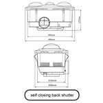 Load image into Gallery viewer, BathLux2 White 2 HEAT 3 IN 1 BATHROOM HEATER