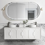 Load image into Gallery viewer, Laguna White Wall Hung Vanity