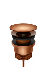 Load image into Gallery viewer, Pop-Up Bath Waste - Removable Grate & bath & basin - Lustre Bronze