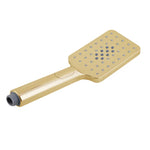 Load image into Gallery viewer, Square 3 Functions Brushed Brass ABS Handheld Shower