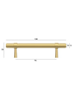 Load image into Gallery viewer, Astor Brushed Brass Handle