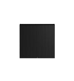 Load image into Gallery viewer, Marlo Laundry 630 Fluted Black Wall Cabinet