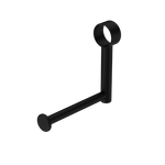 Load image into Gallery viewer, MECCA CARE ADD ON TOILET ROLL HOLDER MATTE BLACK