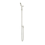 Load image into Gallery viewer, Round Three Function Hand Shower on Rail Column - PVD Brushed Nickel