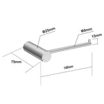 Load image into Gallery viewer, Brushed Nickel Toilet Paper Holder