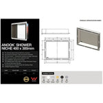 Load image into Gallery viewer, ANOOK 400x300x90mm Br G - PVD