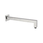 Load image into Gallery viewer, SQUARE SHOWER ARM BRUSHED NICKEL