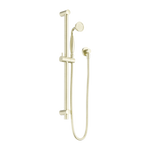 Load image into Gallery viewer, YORK SHOWER RAIL WITH METAL HAND SHOWER AGED BRASS