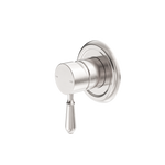 Load image into Gallery viewer, YORK SHOWER MIXER WITH METAL LEVER BRUSHED NICKEL