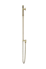 Load image into Gallery viewer, Round Hand Shower on Rail Column - PVD Tiger Bronze