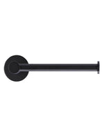 Load image into Gallery viewer, Round Toilet Roll Holder - Matte Black