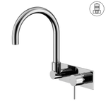 Load image into Gallery viewer, MECCA WALL BASIN/BATH MIXER SWIVEL SPOUT CHROME