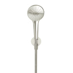 Load image into Gallery viewer, Round Three Function Hand Shower on Fixed Bracket - PVD Brushed Nickel