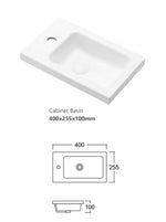 Load image into Gallery viewer, Mini Ensuite Vanity 400mm Woodland Oak Fluted Vanity