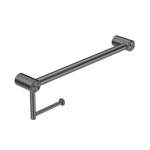 Load image into Gallery viewer, MECCA CARE 25MM TOILET ROLL RAIL 300MM GUN METAL