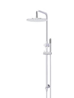 Load image into Gallery viewer, Round Combination Shower Rail 300mm Rose, Single Function Hand Shower - Polished Chrome