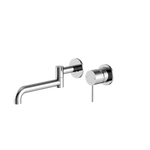 Load image into Gallery viewer, MECCA WALL BASIN/BATH MIXER SWIVEL SPOUT 225MM CHROME