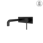 Load image into Gallery viewer, DOLCE WALL BASIN/BATH MIXER MATTE BLACK