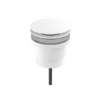 Load image into Gallery viewer, UNIVERSAL POP UP WASTE MATTE WHITE