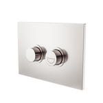 Load image into Gallery viewer, RAISED DISABLED CARE PNEUMATIC FLUSH BUTTONS PLATE DDA COMPLIANT BRUSHED NICKEL