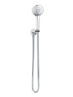 Load image into Gallery viewer, Round Hand Shower on Swivel Bracket - Polished Chrome