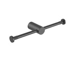 Load image into Gallery viewer, CADDENCE Series Brushed Gun Metal Grey Double Toilet Paper Holder