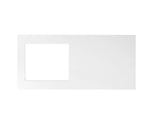 Load image into Gallery viewer, Hampshire White Base Laundry Cabinet with 1300mm Pure White Top