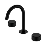 Load image into Gallery viewer, Serenity Basin Set Arc Spout With Marquina Black Handle Matte Black