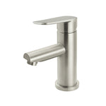 Load image into Gallery viewer, Round Paddle Basin Mixer - PVD Brushed Nickel