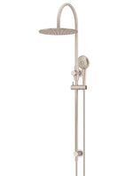 Load image into Gallery viewer, 300mm Round Overhead Shower Rail, Three Function Hand Shower - Champagne