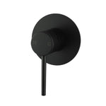 Load image into Gallery viewer, LUCID PIN Series Round Black Wall Mixer(color up)