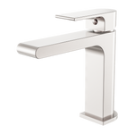 Load image into Gallery viewer, BIANCA BASIN MIXER STRAIGHT SPOUT BRUSHED NICKEL