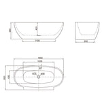 Load image into Gallery viewer, Palermo Back to Wall Bath