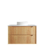 Load image into Gallery viewer, Byron Fluted with Stone Top