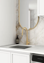 Load image into Gallery viewer, Laundry Kit 1305A Hampshire White with Natural Carrara Marble Top
