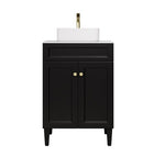 Load image into Gallery viewer, Harold Federation Freestanding Vanity Matte Black