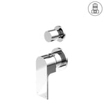 Load image into Gallery viewer, BIANCA SHOWER MIXER WITH DIVERTOR SEPARATE BACK PLATE CHROME