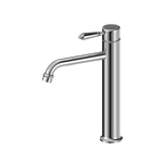 Load image into Gallery viewer, YORK STRAIGHT TALL BASIN MIXER WITH METAL LEVER CHROME