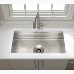 Load image into Gallery viewer, Prolific 29" undermount single-bowl workstation kitchen sink