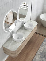 Load image into Gallery viewer, Lilac Fluted Roud Basin