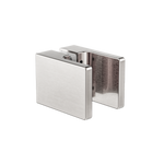 Load image into Gallery viewer, SQUARE SHOWER KNOB HANDLE BRUSHED NICKEL