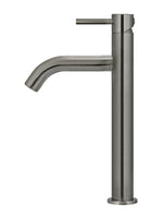 Load image into Gallery viewer, Piccola Tall Basin Mixer Tap with 130mm Spout - Shadow