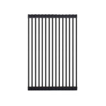 Load image into Gallery viewer, Lavello Stainless Steel rolling mat protector - PVD Gunmetal Black