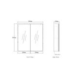 Load image into Gallery viewer, LED Moonglight Shaving Cabinet