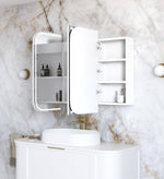 Load image into Gallery viewer, LED Newport White Shaving Cabinet
