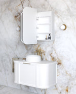 Load image into Gallery viewer, LED Newport White Shaving Cabinet