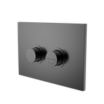 Load image into Gallery viewer, RAISED DISABLED CARE PNEUMATIC FLUSH BUTTONS PLATE DDA COMPLIANT GUN METAL