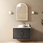 Load image into Gallery viewer, Laguna Black American Oak Wall Hung Vanity