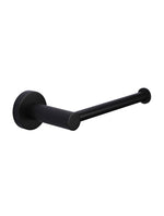 Load image into Gallery viewer, Round Toilet Roll Holder - Matte Black